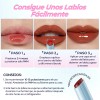Brillo Labial De Prensa Lápiz Efecto Jugoso No Pegajoso 1.8g