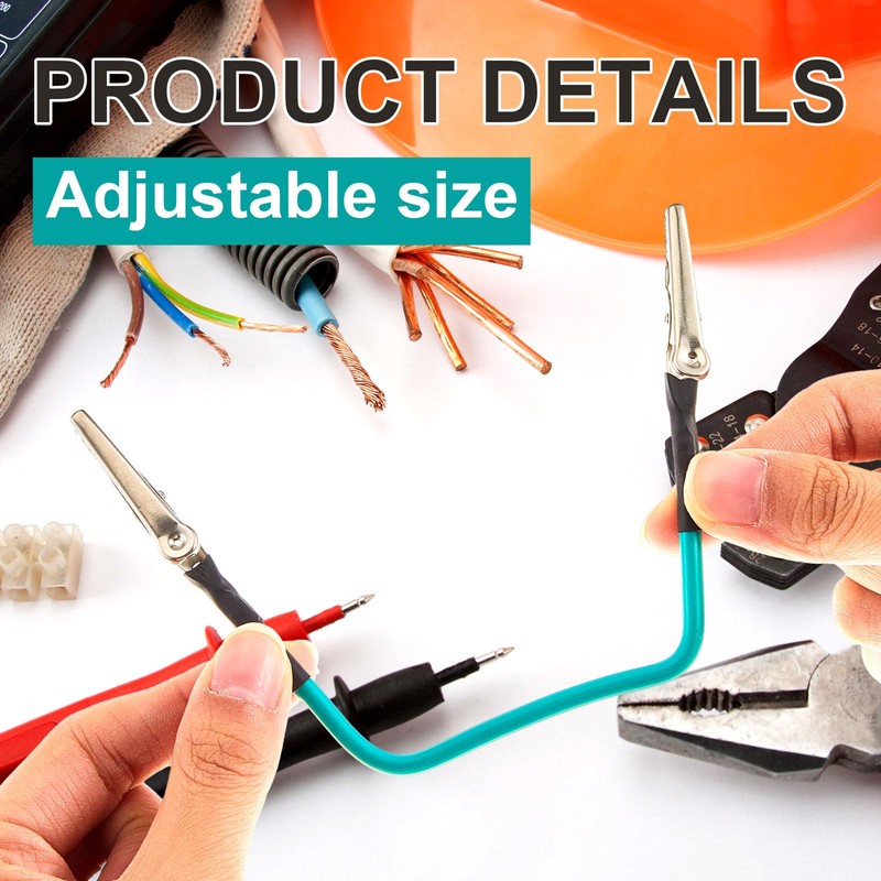 Tandefio 4 Pcs No Hands Wire Holder for Soldering Green