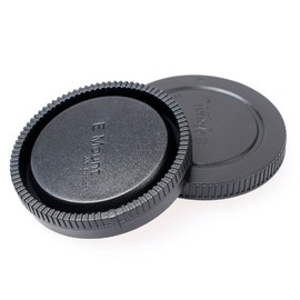 Enjoyyourcamera L – R9 Body Cap and Rear Lens Cap Cover Set for Sony Alpha/Nex E-mount