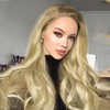 AFBeauty Honey Blond Lace Front Wig Long Blonde Lace Front