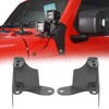 Hooke Road Dual A-Pillar Light Mounting Brackets Compatible with 2018-2023