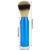 Men Portable Beard Brush Travel Facial Cleaning Foaming Shaving Brush