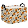 BOOHIT Large Woodland Baby Toy Basket Collapsible Kids Storage Bin