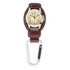 Dakota Leather Field Clip, Clip Watch, Leather Fob Strap, Lightweight