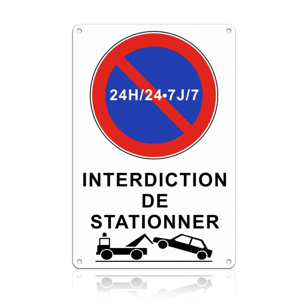 TAKULA 30 x 20 cm No Parking Sign, No Parking