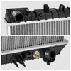 DNA MOTORING OE Style 1-Row Aluminum Cooling Radiator Compatible with