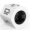 Rotating Pomodoro Timer 5, 25, 10 30,60 Mins Preset Stopwatch,