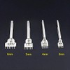 Leather Craft Hole Punches POWERTOOL 4MM 1/2/4/6 Prong Leather Craft