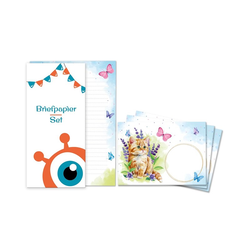 Writing Paper Set Letter Pad with Envelope for Girls Children