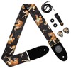 Himalaya Tiger Japanese Traditional Art Pattern Torah Canvas Guitar Strap