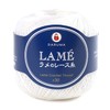 DARUMA Glitter Lace Thread #30 4 (White)