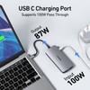 USB C Docking Station Dual DisplayPort, 8 in 1 USB
