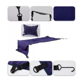 Eclipse Miller Eclipse Airplane & Train Seat Extender Bed Flight Hammock Cot Reinforced