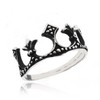 Sovats Crown Tiara Princess Ring For Women 925 Sterling Silver