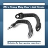 Esttlamer 2Pcs Heavy-Duty Door Limit Straps Compatible with Can-Am Defender,