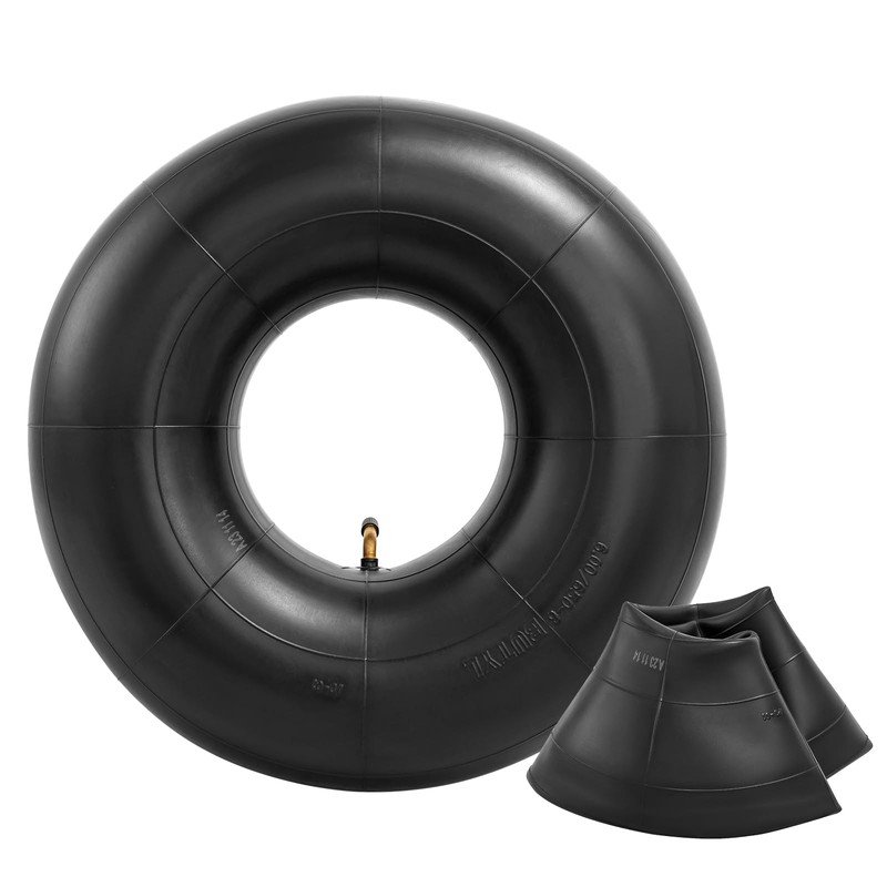 Heavy Duty 15x6.00-6 Butyl Inner Tubes with TR-87 Bent Valve