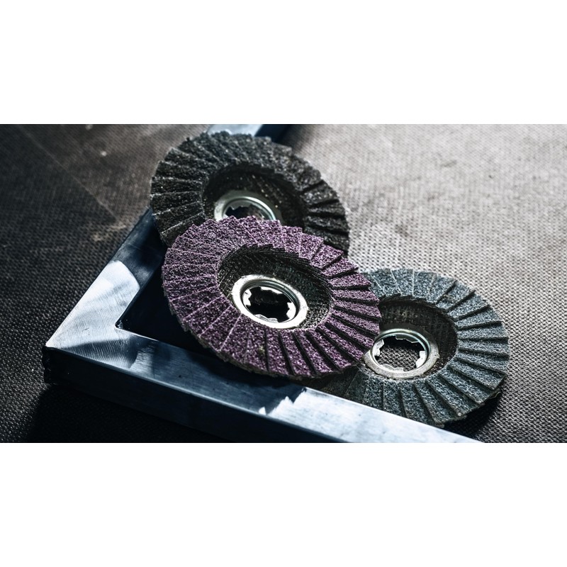 Bosch 1x EXPERT N475 Surface Conditioning Material X-LOCK Flap Discs