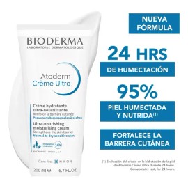 Bioderma Atoderm crema nutritiva 200 ml | hidrata y protege piel seca