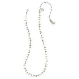 Kendra Scott Jenna Choker Necklace Rhodium One Size