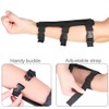 KRATARC Archery Arm Guard Adjustable 3-Strap Accessory Lightweight Hunting Target
