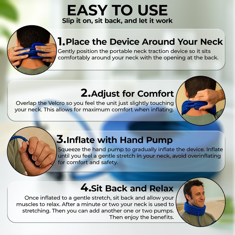 Dr. Bob's Portable Neck Traction - Small Cervical Distraction Device