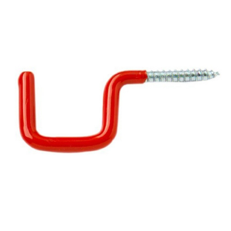 Merriway® BH00901 Small Square Storage Shed Garage Hook Plastic Coated