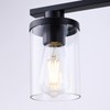 NSRCE Clear Glass Shade for Light Fixture,Cylinder Glass Lamp shade