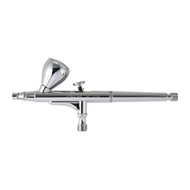 SPARMAX SP-20 Double Action Gravity Airbrush, Chrome, 0.2mm