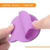 SIMONA Bubble Shape Sticky Notes 8 Color Bright Colorful Sticky
