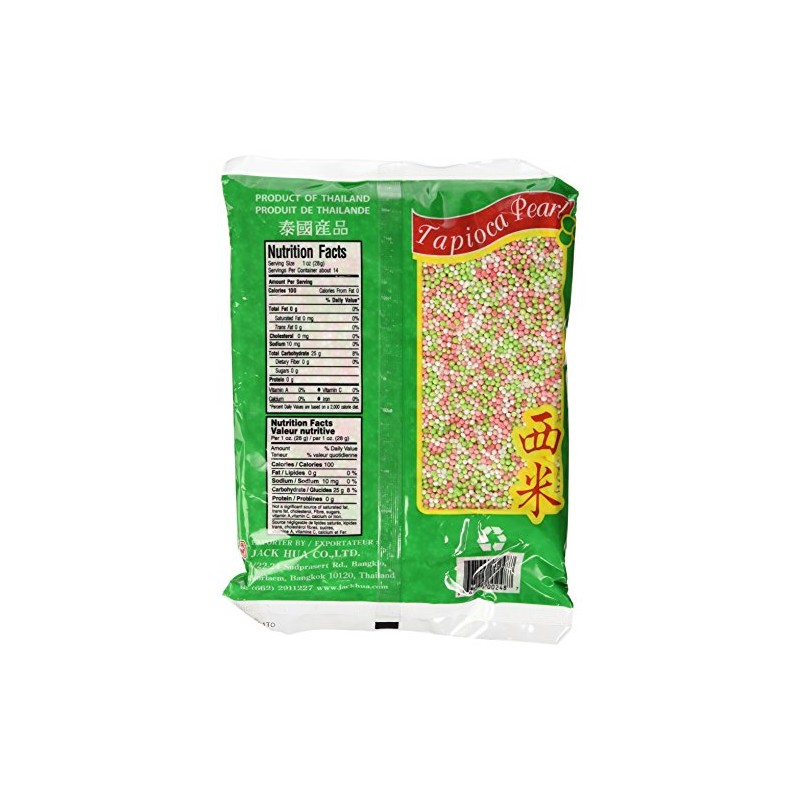 Tapioca Pearls, Tapioca Balls, Tapioca Pearls Small 14 Oz. Bags,