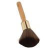 Neck Duster Brush Beech Wood Ergonomic Handle Portable Broken Hair