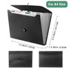 Lamitocs A4 Document Folder, File Organiser with 13 Compartments and