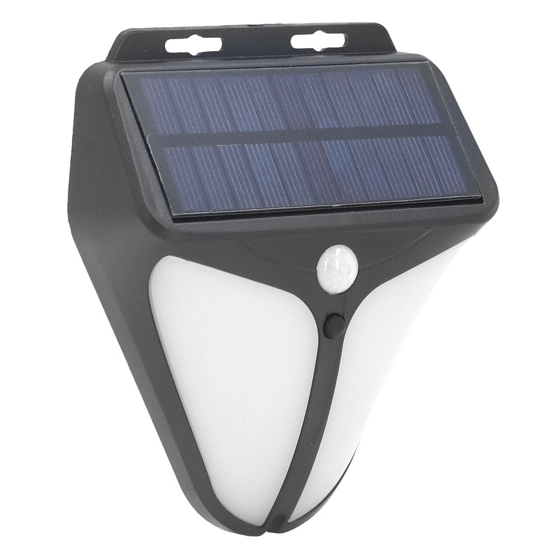 Solar Warning Light Human Body Induction Infrared Sound Light Alarm
