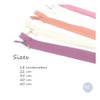 10 Invisible Zippers Closed, Many Sizes and Colours Available, 3
