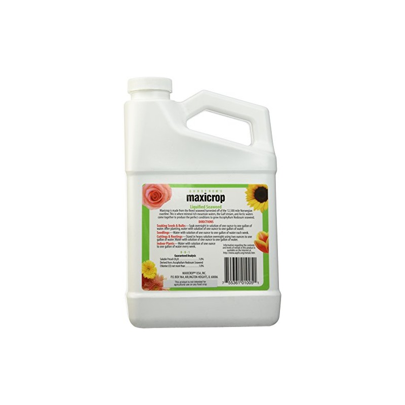 Maxicrop Liquid Seaweed (Kelp Extract, 32 Oz