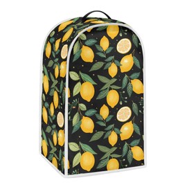 ASQVTIFE Lemon Blender Cover Kitchen Juicer Dust Cover Appliance Covers for Kitchen Counter Kitchen Decorations for Blender Food Processor juicer Washable Appliance Cloth Protector with Top Handle