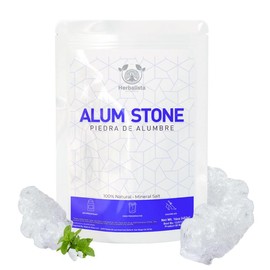 Premium Large Alum Stone 16 oz (1 Lb/226g) - Natural Crystal Body Care & Healing | Multi-Purpose Shaving Stone for Skin Care & Healing | Piedra de Alumbre