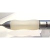 TERZETTI JELLY GRIP SILVER FAT BALLPOINT PEN-METAL BODY IDEAL FOR