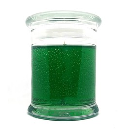 Scotch Pine Scented Mineral Oil Based Up to 120 Hour 8 Oz Deco Jar Burns Clean and Even by The Gel Candle Company