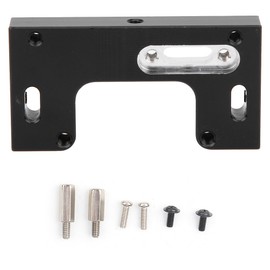 Aluminum Alloy Bumper Bracket Stents Accessory Fit for MN90 MN91 MN45 MN96 MN99 1/12 Crawler CarBlack