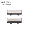 Shaver Men's T-Shaped, German-made 6 Blades, Deep Shave, Washable, Bath