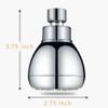 Shower Head High Pressure 3 Inch Showerhead 2.5 GPM Shower