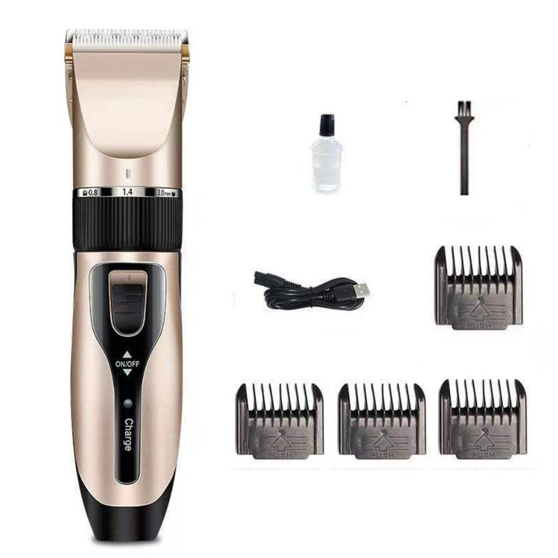 Hair Clipper Kit Electric Complete Professional Hair Cutting Set for