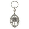 Blessed Sacrament Monstrance Keychain | Catholic Eucharist Key Chain |