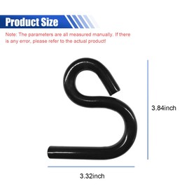 DUSCOKE Automotive 6007 Lower Control Arm Prying Tool, Lower Ball Joint Pry Tools Designed for 7/8" Diameter Pry Bar, Specialty Suspension Bushing Tool Vehicle Control Arm Helper Remover (Black)