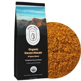 Tribal Trail Organic Garam Masala Spice Powder | 8 Spice Blend | 7.05 oz | USDA Organic & Non-GMO | Recyclable Kraft Bags | Best for Curries, Stews, Meat & Rice Dishes | Ethically Sourced Spices from India