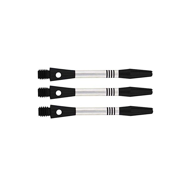 Bulls Cetra Aluminium Shaft Medium, Unisex, 54401, Black, 1 Satz