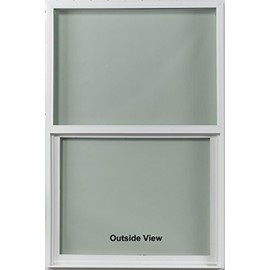 Blackout Window Cover for Total Darkness - Removable, Cut to Size (45"x66"), EZ No Tool Installation with Velcro Brand Tape, for Moms w/Kids, Home Theaters & Night Workers, Black/White Made in USA