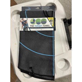 Me and My Golf Target Towel Double Sided Golf Target Towel Swing Pitch Alignment Me And My Golf