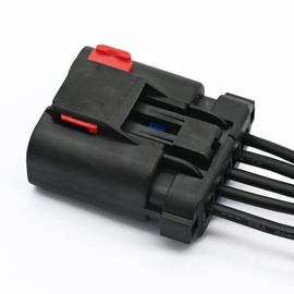 GROBARPART 924-727 Ignition Switch Connector Wiring Harness Pigtail Fit for Dodge Avenger Caliber Caravan Charger Grand Caravan Magnum Nitro Fit for Jeep Wrangler Jk Grand Cherokee Compass 2001-2018